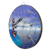 Alien Planeet Dartbord (Voorkant Rechts)