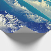 Alien Planet - 3D ed Computer Artwork. Rocks en s Cadeaupapier (Hoek)