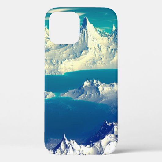 Alien Planet - 3D ed Computer Artwork. Rocks en s Case-Mate iPhone Case (Achterkant)