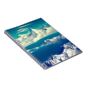 Alien Planet - 3D ed Computer Artwork. Rocks en s Notitieboek (Rechterzijde)