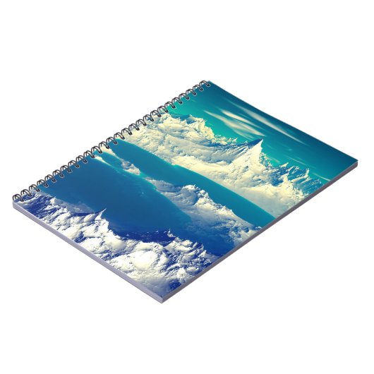 Alien Planet - 3D ed Computer Artwork. Rocks en s Notitieboek (Linkerzijde)