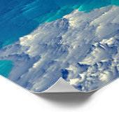 Alien Planet - 3D ed Computer Artwork. Rocks en s Poster (Hoek)