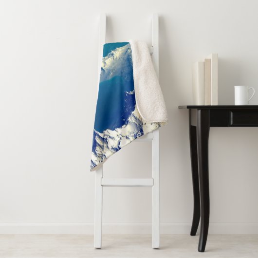 Alien Planet - 3D ed Computer Artwork. Rocks en s Sherpa Deken (In situ)