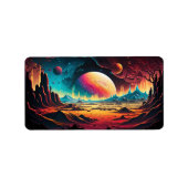Alien Planet Adventure Etiket (Voorkant)