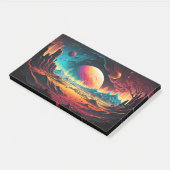 Alien Planet Adventure Post-it® Notes (Schuin)