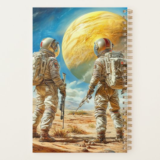 Alien Planet Exploration Planner (Achterkant)