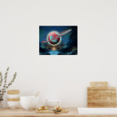 Alien Planet Poster (Keuken)