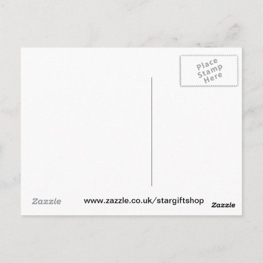 Alien Planets Briefkaart (Achterkant)