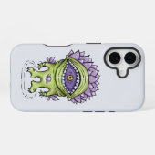 Alien Plant - Raar astronaut schepsel iPhone 16 Hoesje (Achterkant horizontaal)
