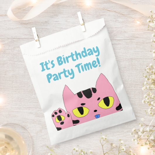 Alien Pocket Cat Bedankzakje (Geknipt)