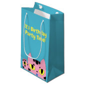 Alien Pocket Cat Klein Cadeauzakje (Voorkant Gekanteld)