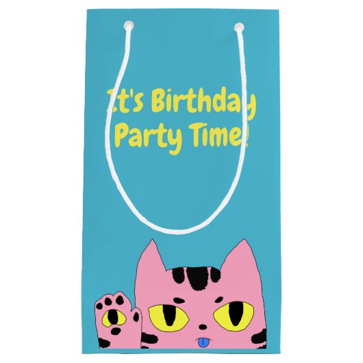 Alien Pocket Cat Klein Cadeauzakje (Voorkant)