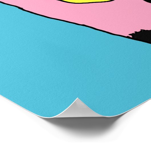 Alien Pocket Cat Poster (Hoek)