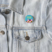 Alien Pocket Cat Ronde Button 3,2 Cm (In situ)