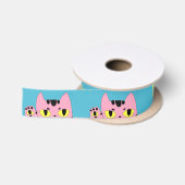 Alien Pocket Cat Satijnen Lint (Spoel)