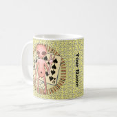 Alien Poker mok (Voorkant links)