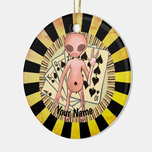 Alien Poker ornament (Links)