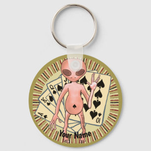 Alien Poker sleutelhanger