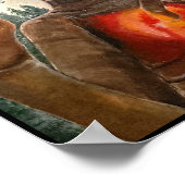 Alien Portrait Painting beroemd gemaakt door Alfre Poster (Hoek)