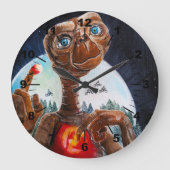 Alien Portrait Painting by Alfred Fox Grote Klok (Voorkant)