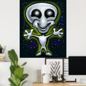 Alien Poster (Thuiskantoor)