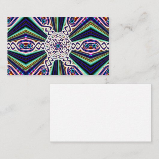 Alien Power Plant (u kunt woorden toevoegen) Visitekaartje (Voorkant / Achterkant)