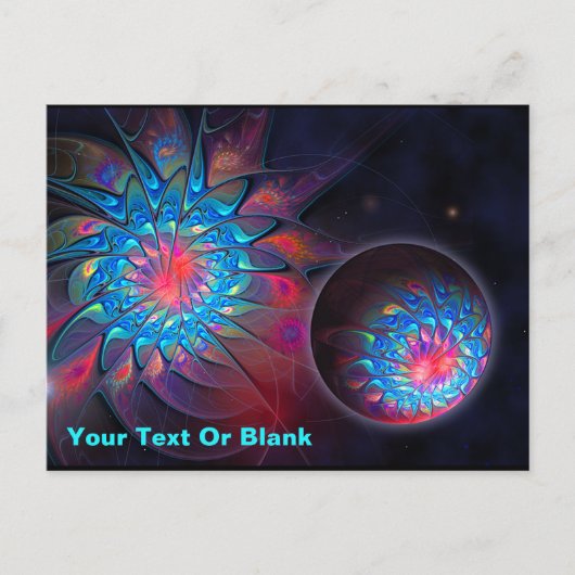 Alien Probe Briefkaart (Voorkant)