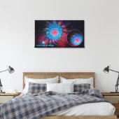 Alien Probe Canvas Afdruk (Insitu (Slaapkamer))