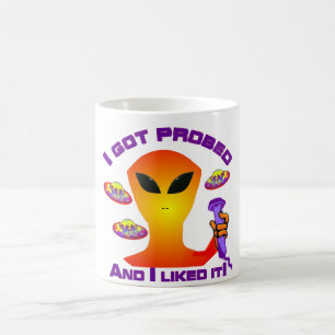 Alien Probe Magische Mok