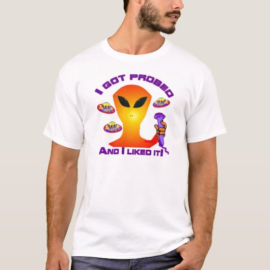 Alien Probe T-shirt (Voorkant)