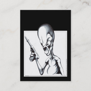 Alien Probe Visitekaartje