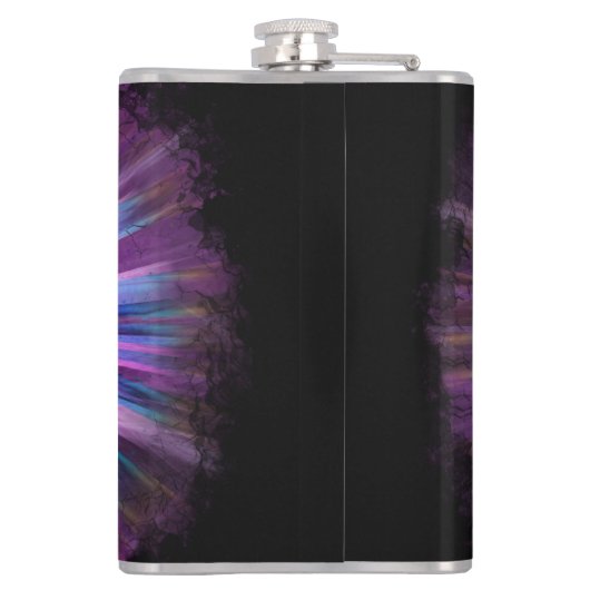 Alien Psychedelische Meditatie Heupfles (Achterkant)