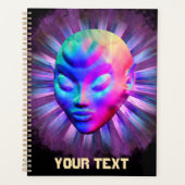 Alien Psychedelische Meditatie Planner (Voorkant)