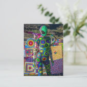 Alien Queen Briefkaart (Staand voorkant)