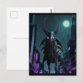 Alien Raven 06 Briefkaart (Voorkant / Achterkant)