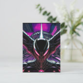 Alien Raven 11 Briefkaart (Staand voorkant)