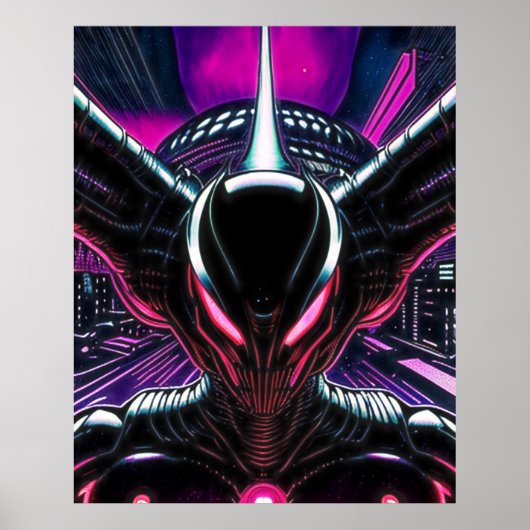 Alien Raven 11 Poster (Voorkant)