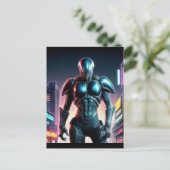 Alien Raven 14 Briefkaart (Staand voorkant)