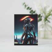 Alien Raven 17 Briefkaart (Staand voorkant)