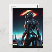 Alien Raven 17 Briefkaart (Voorkant / Achterkant)