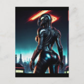 Alien Raven 17 Briefkaart (Voorkant)