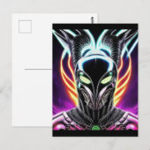 Alien Raven 18 Briefkaart (Voorkant / Achterkant)