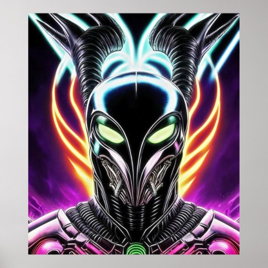 Alien Raven 18 Poster (Voorkant)