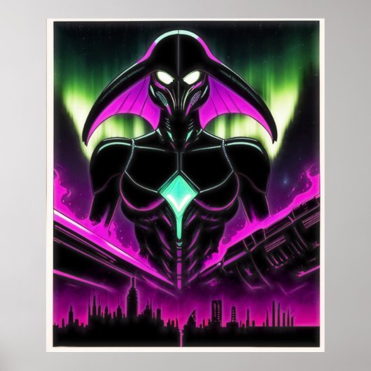 Alien Raven 20 Poster (Voorkant)