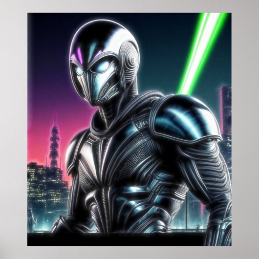 Alien Raven 21 Poster (Voorkant)