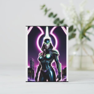 Alien Raven 22 Briefkaart