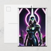 Alien Raven 22 Briefkaart (Voorkant / Achterkant)