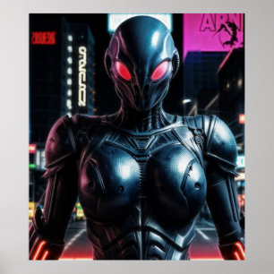 Alien Raven 25 Poster