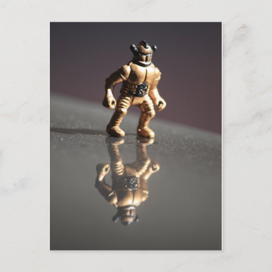 Alien Reflection Briefkaart (Voorkant)