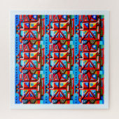 Alien reiscode art. legpuzzel (Horizontaal)
